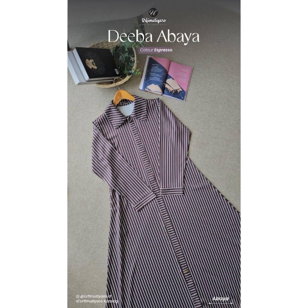 DEEBA ABAYA x KHIBAN