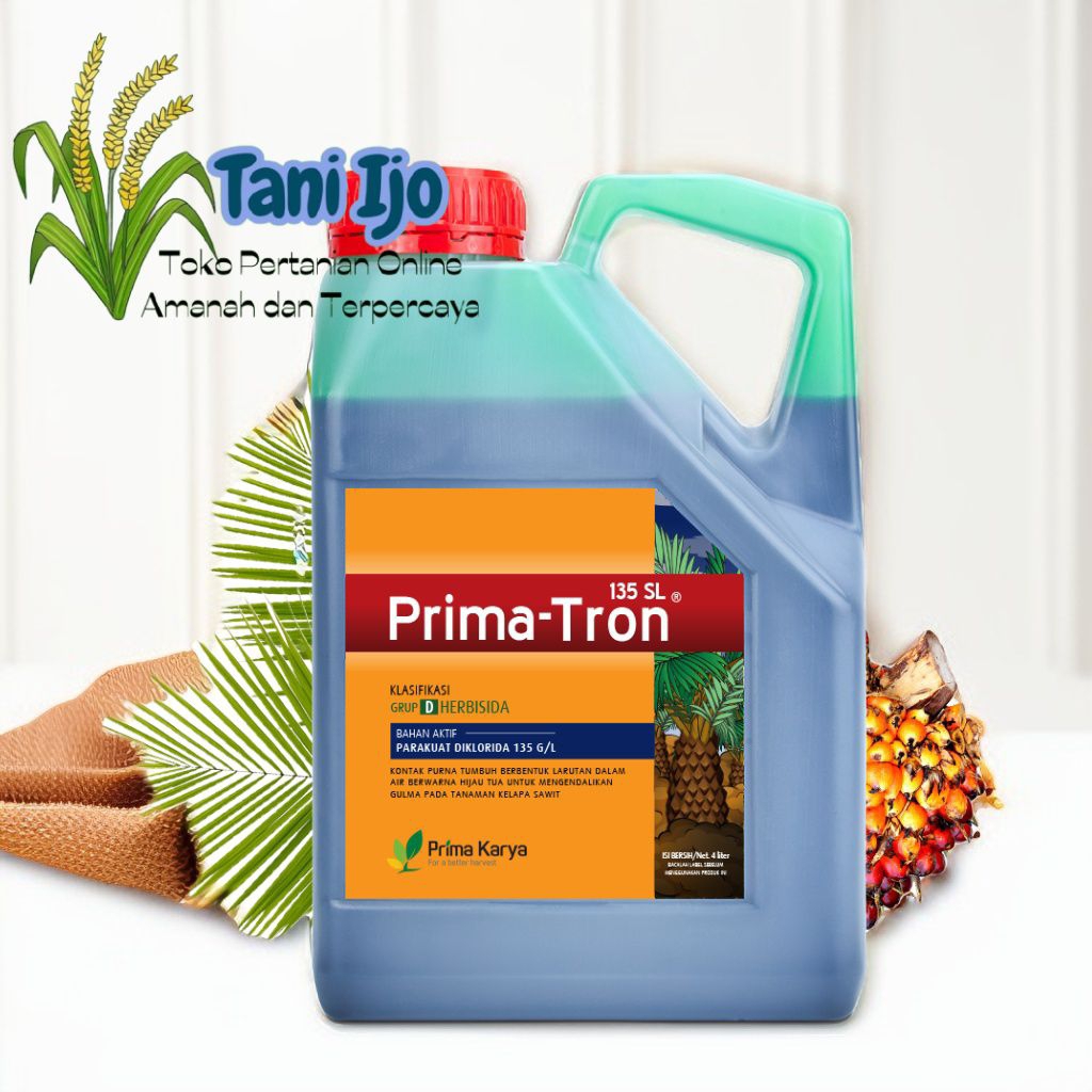 Herbisida Kontak PRIMATRON 135SL Kemasan 5liter