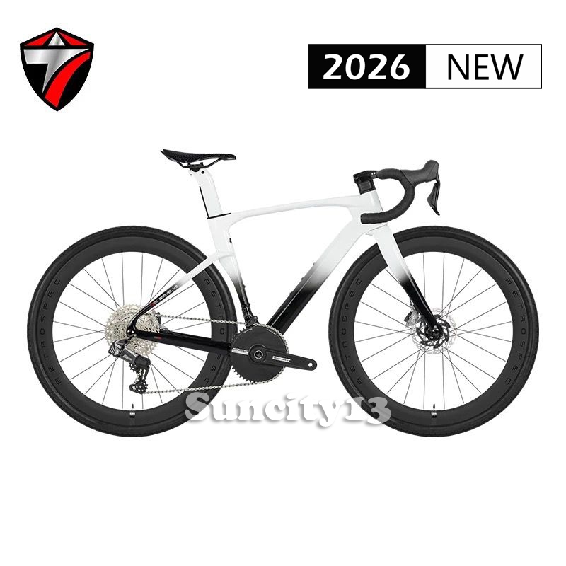 Twitter Gravel V3 Pro Wheeltop Wireless FULL HYDRAULIC Roadbike Sepeda Balap