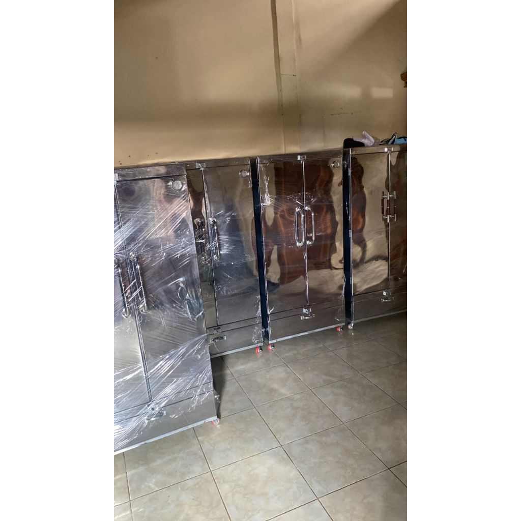 Mesin steamer/Mesin pengering food tray/Oven pengering MBG kapasitas 72 tray