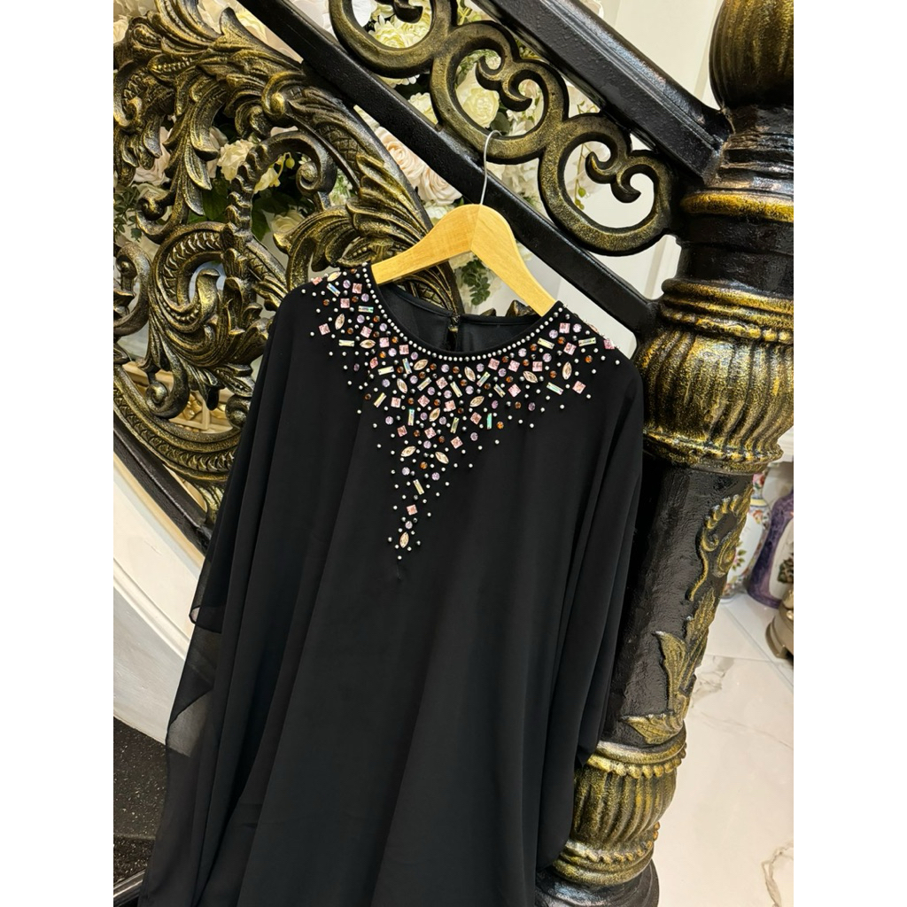 Hot Product Rgb Kaftan Dubai Swarosky Ceruty Mewah Original