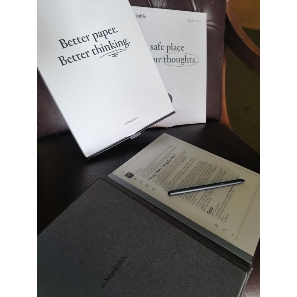 remarkable 2 ereader notetaking devices