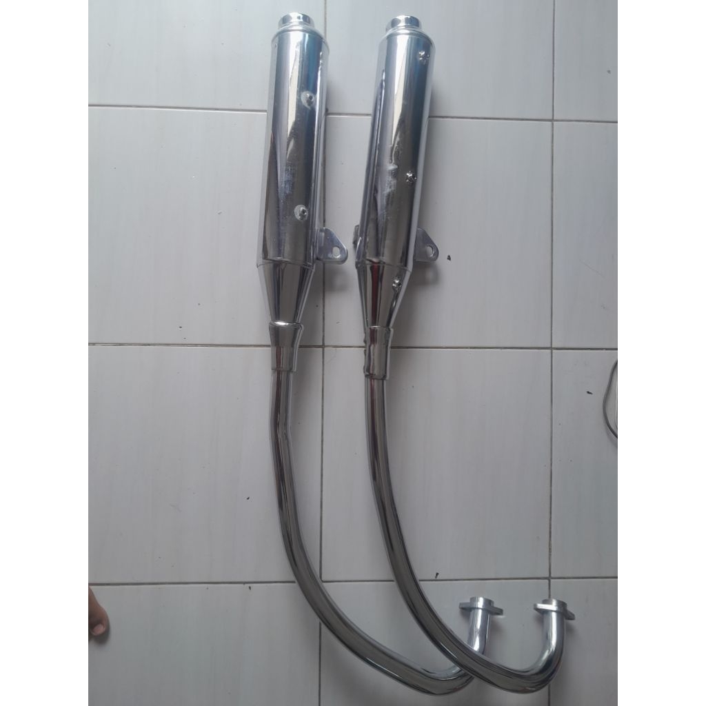 knalpot thunder 125 standar original