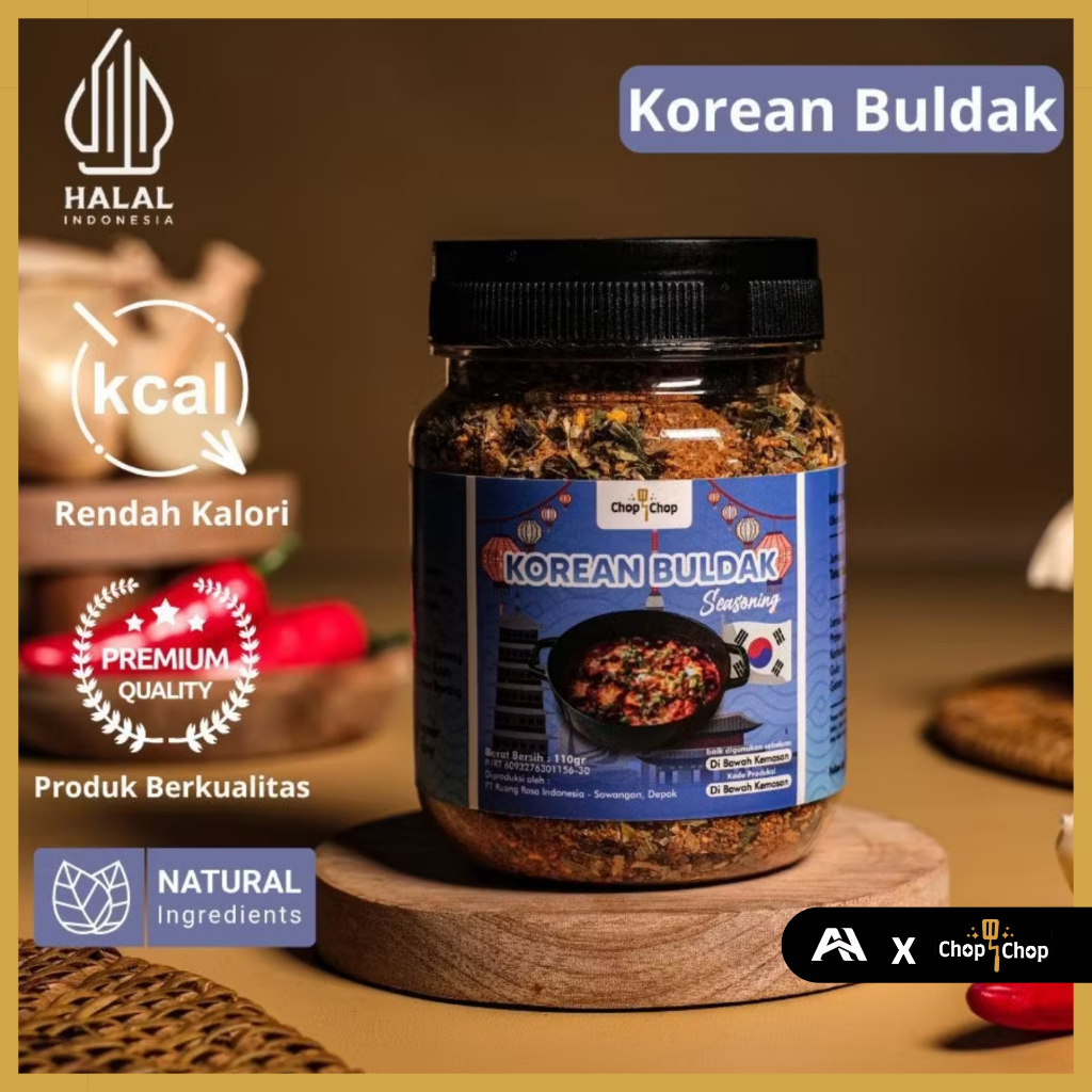 Alivia Collection Official X Chopchop Buldak Bumbu Marinasi Rendah Kalori ChopChop Korean Buldak Bum