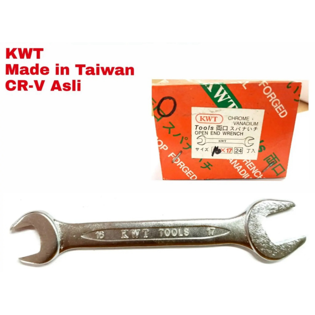 KWT Kunci Pas 16 x 17mm KWT ORIGINAL