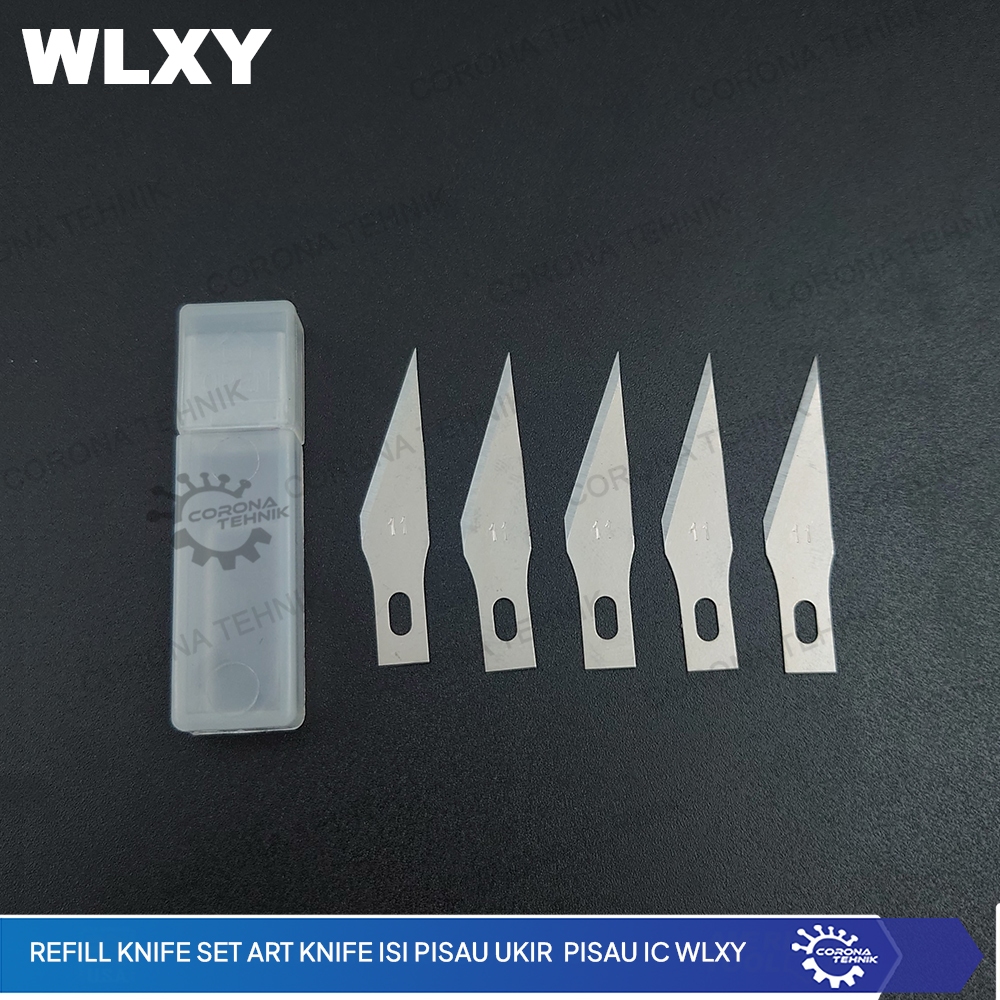 Art Knife Isi Pisau Ukir Pisau IC WLXY Refill Knife Set