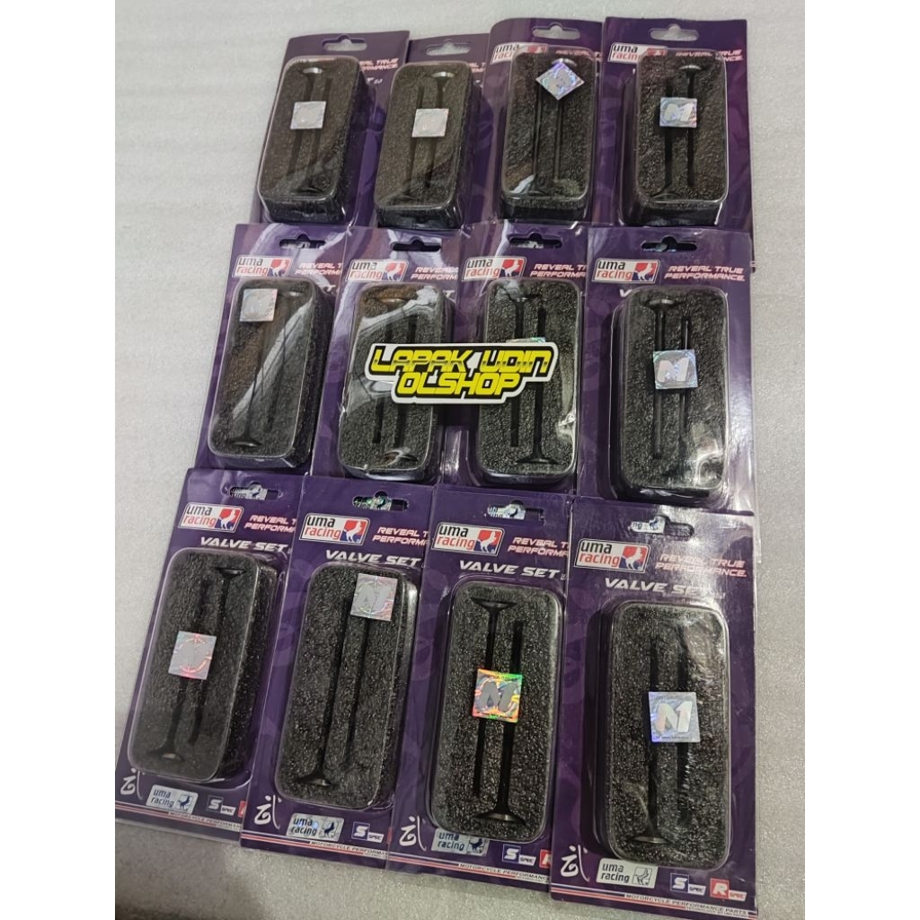 KLEP UMA RACING 19 22 23 20 25 22 BATANG 4.5MM YAMAHA JUPITER MX 135 VIXION R15 MX-KING