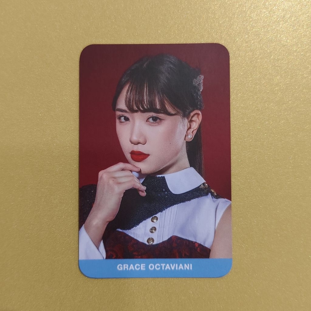Photocard PC Official JKT48 MnG 26th Single Sukinanda | Gracie Grace Octaviani - Ishou UG Undergirls