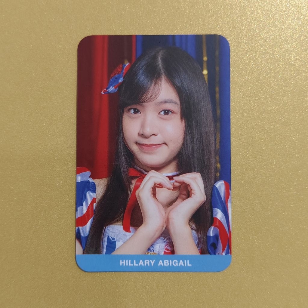 Photocard PC Official JKT48 MnG 26th Single Sukinanda | Lily Hillary Abigail - Ishou Wonderland Circ
