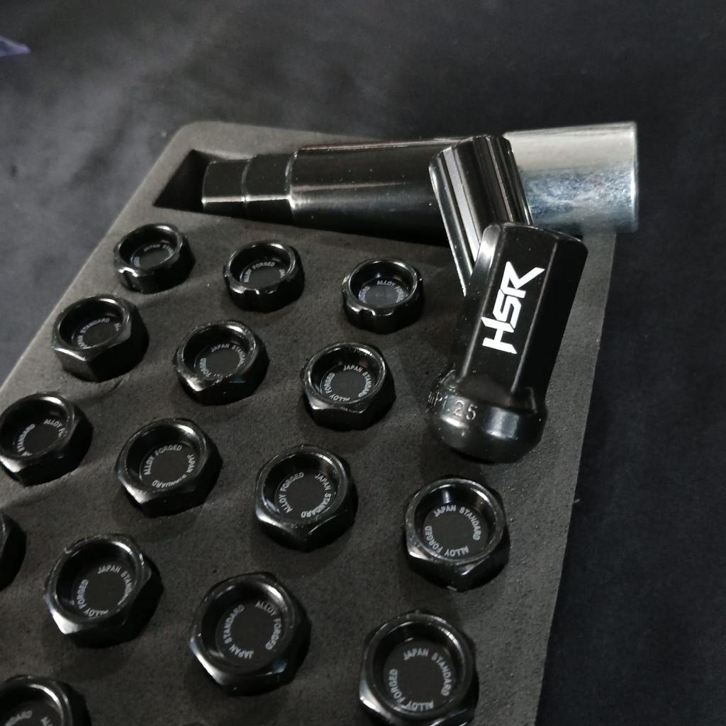 baut racing hsr dura nut/ mur roda variasi/ baut mobil/ baut roda mobil anti maling