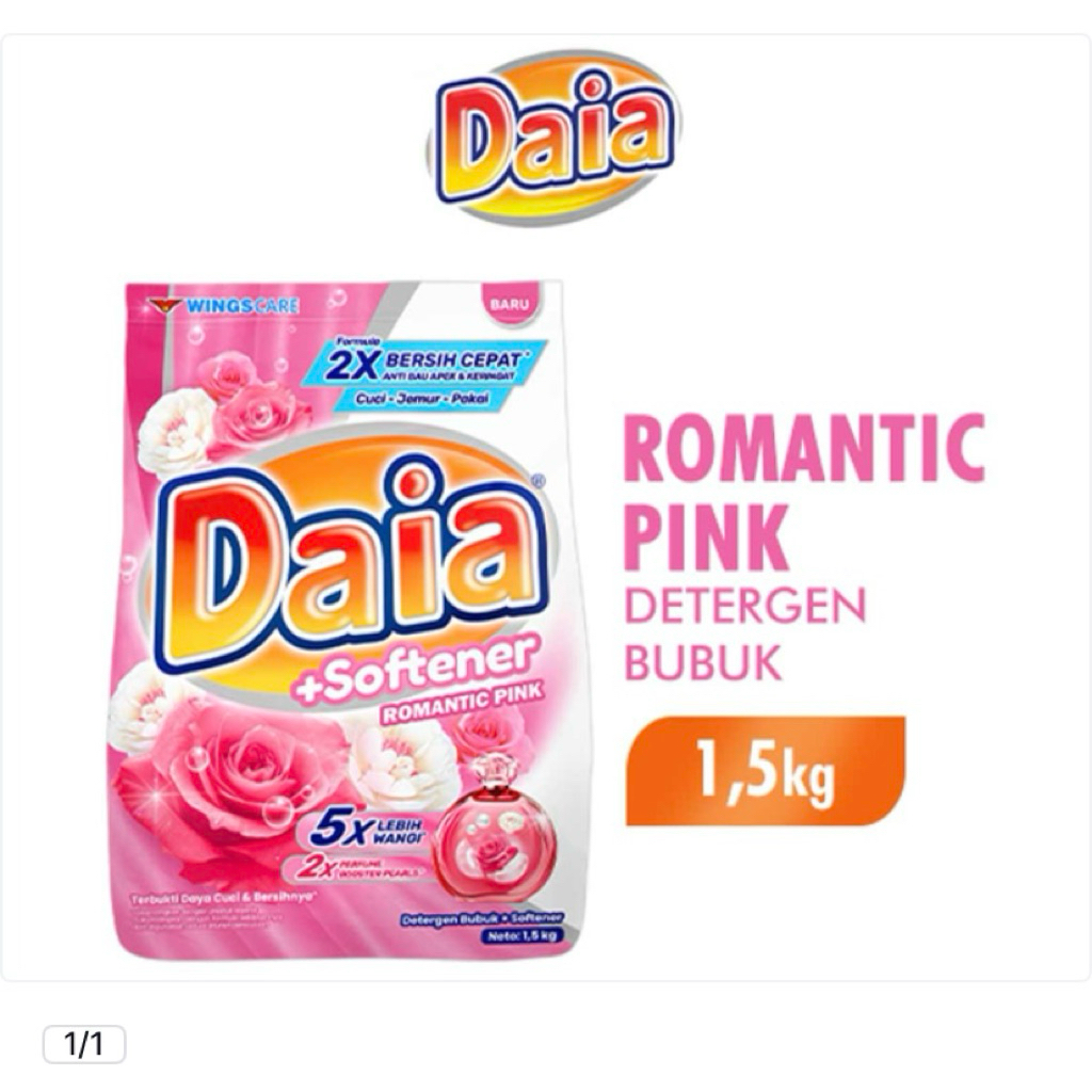 Daia Detergen 1,4kg