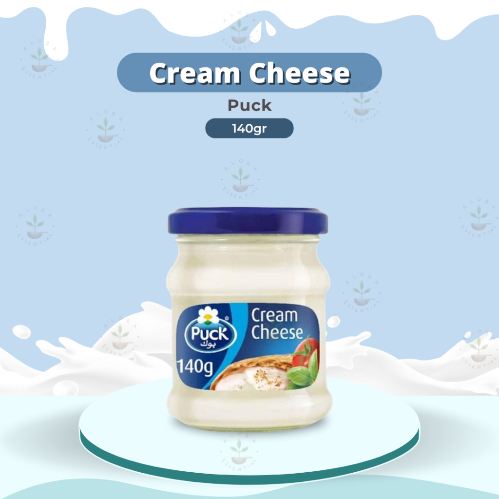 Puck Cream Cheese Spread 140 gram - Puck Cheese Spread Keju Oles