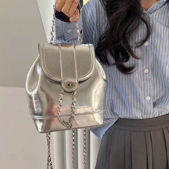 Tas Ransel Kulit Wanita Tas Cewek Backpack Kecil/Tas Kecil Wanita Tas Selempang Wanita Mini Kulit PU