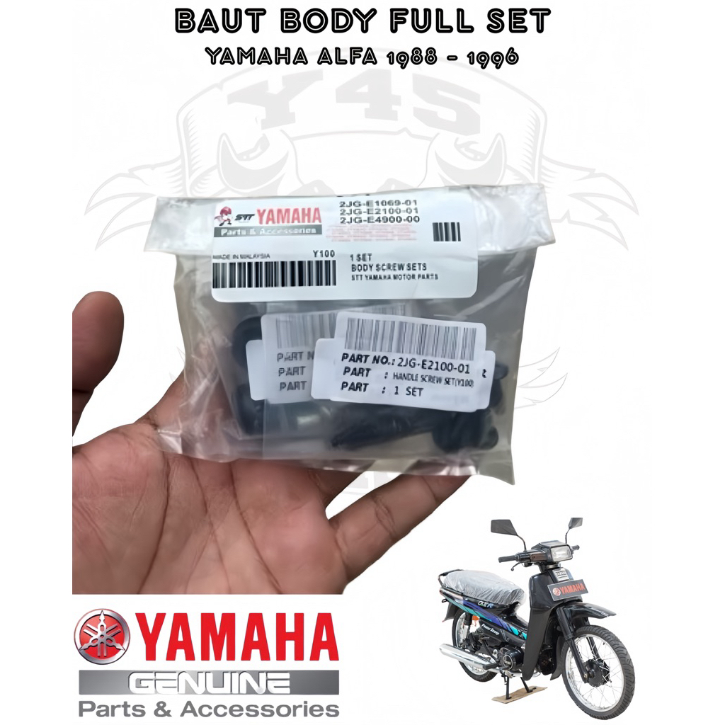 BAUT BODI BODY SET FULLSET YAMAHA ALFA CHAMP ORI