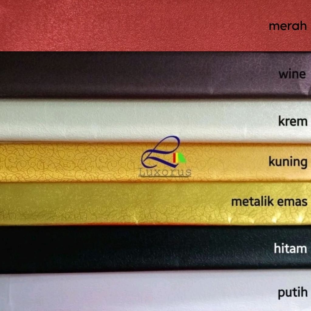 Kertas Kado Exclusif Fancy Paper Emboss