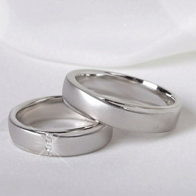 Spilla Jewelry Cincin Couple Nikah M-53 Cincin Perak Bergaransi