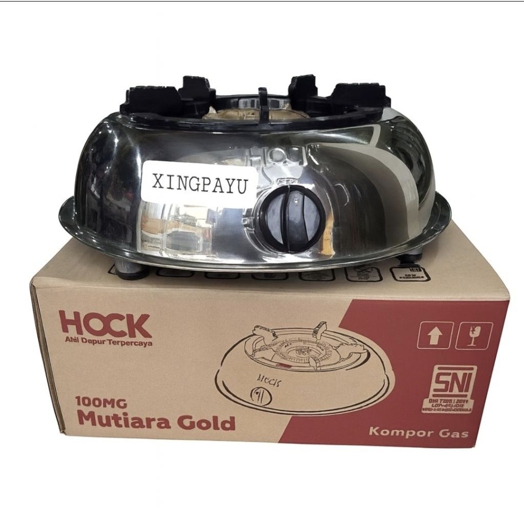 Kompor 1 Tungku Stainless Steel HOCK 100 MG