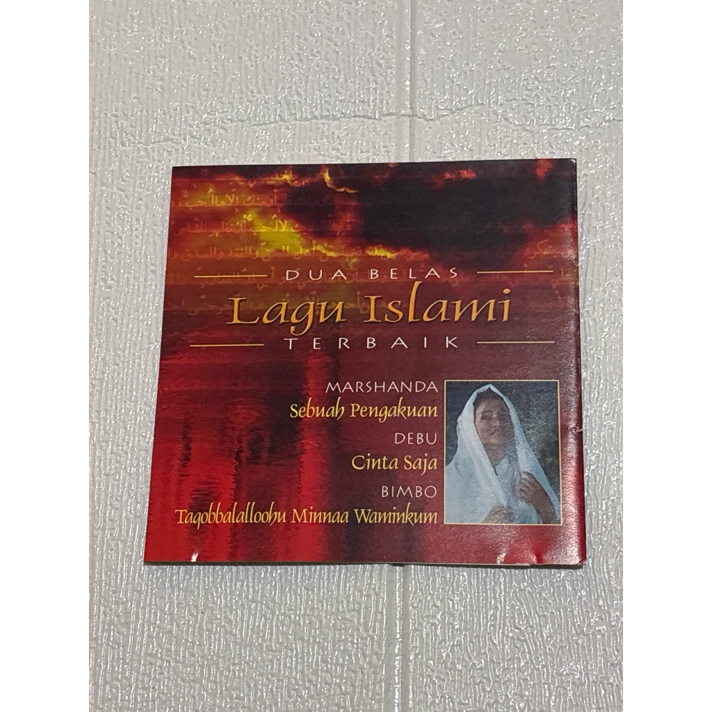 CD ALBUM VA DUA BELAS LAGU ISLAMI TERBAIK VOL. I IKKE NIRJANAH MARSHANDA ORIGINAL