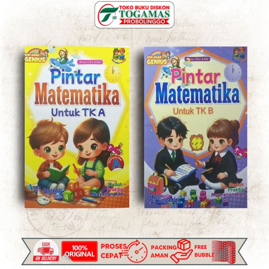 SERI ANAK GENIUS : PINTAR MATEMATIKA UNTUK TK