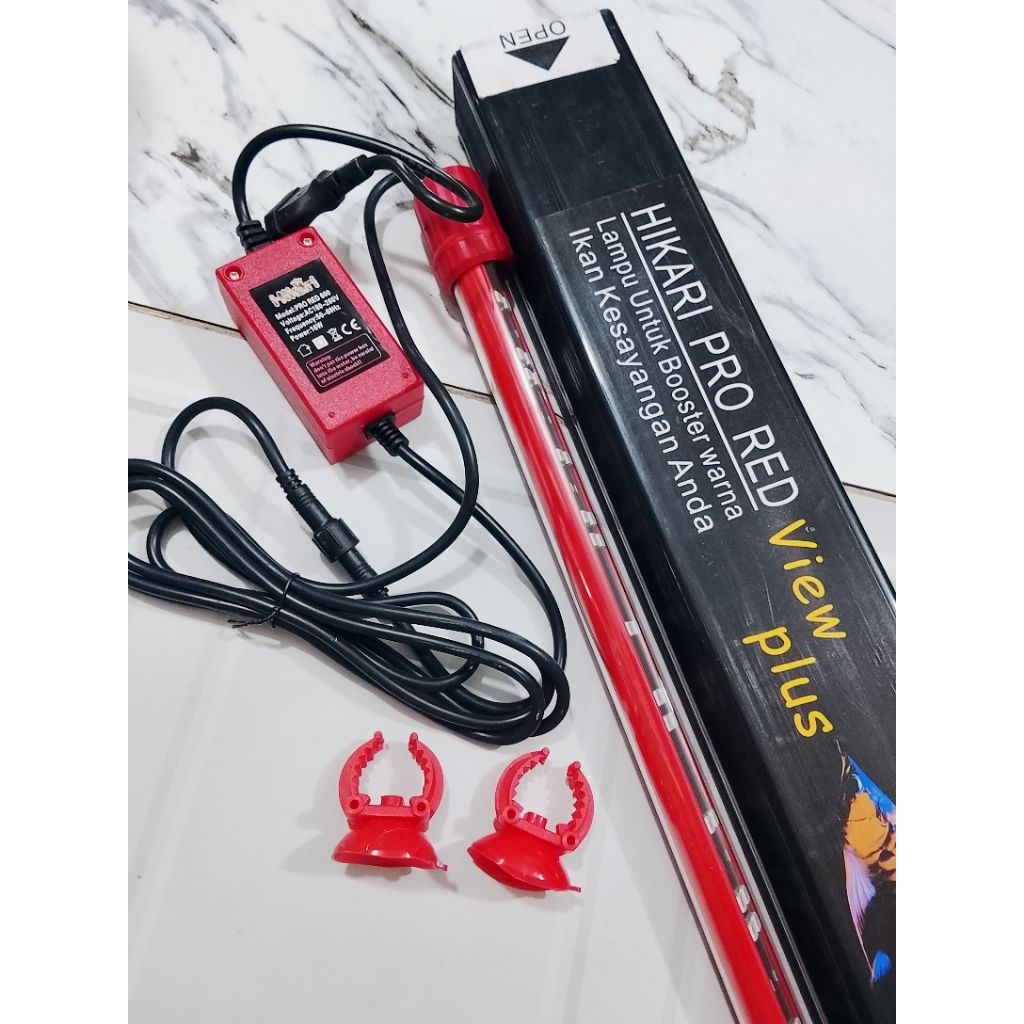 LAMPU TANNING ARWANA SUPER RED // LAMPU AQUARIUM ARWANA // LAMPU TANNING PRO RED VIEW ARWANA // HIKA