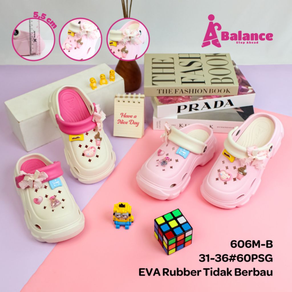sandal bakpau anak bahan EVA Rubber