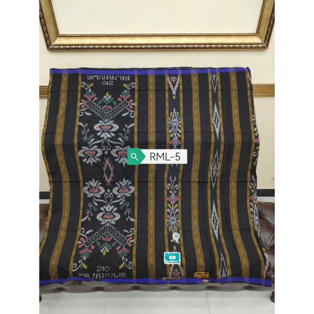 BISA COD - SARUNG RAJA MULIA LIRIS KEMBANG 210 SUTRA