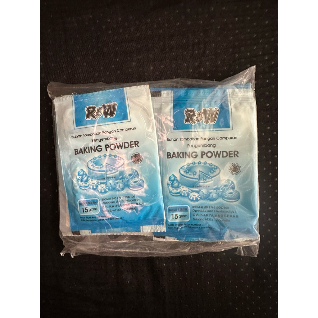 BAHAN TAMBAHAN PANGAN BAKING POWDER/BAKING SODA/SODA KUE