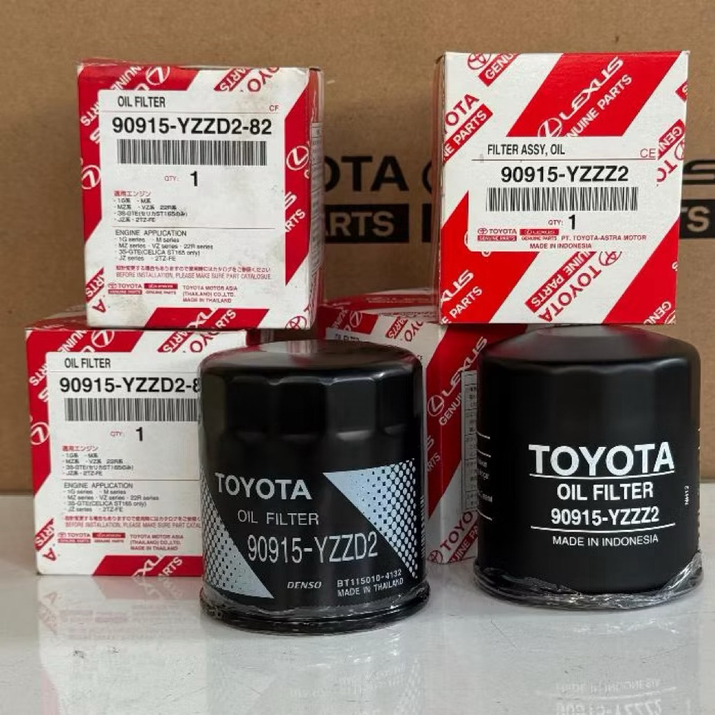 Filter Oli Mobil ORIGINAL Innova Fortuner Hiace Kijang Hilux ASLI Toyota Astra