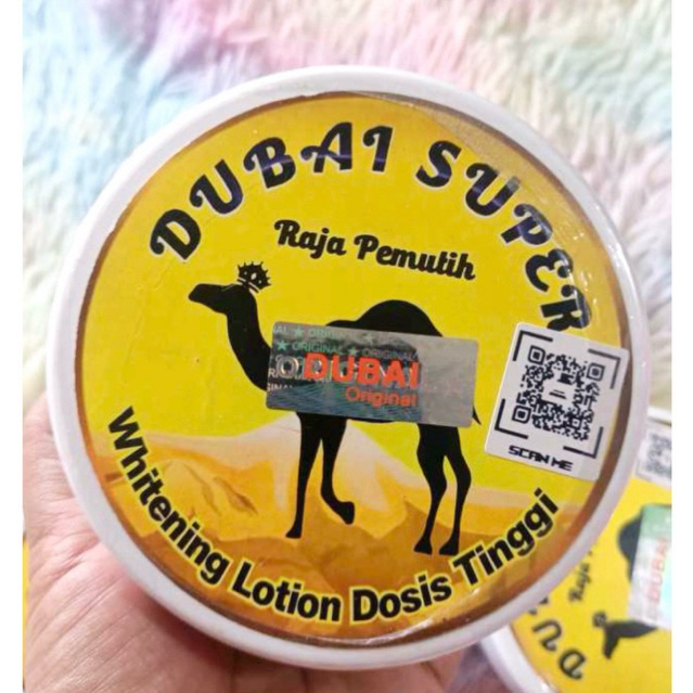 HB DUBAI SUPER Pemutih Badan 300gram