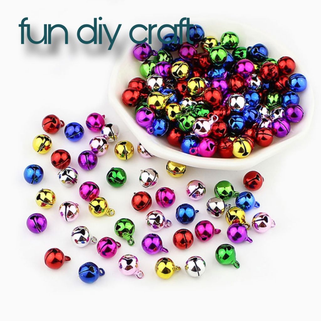 Lonceng Kecil - Lonceng Warna 8mm - Lonceng