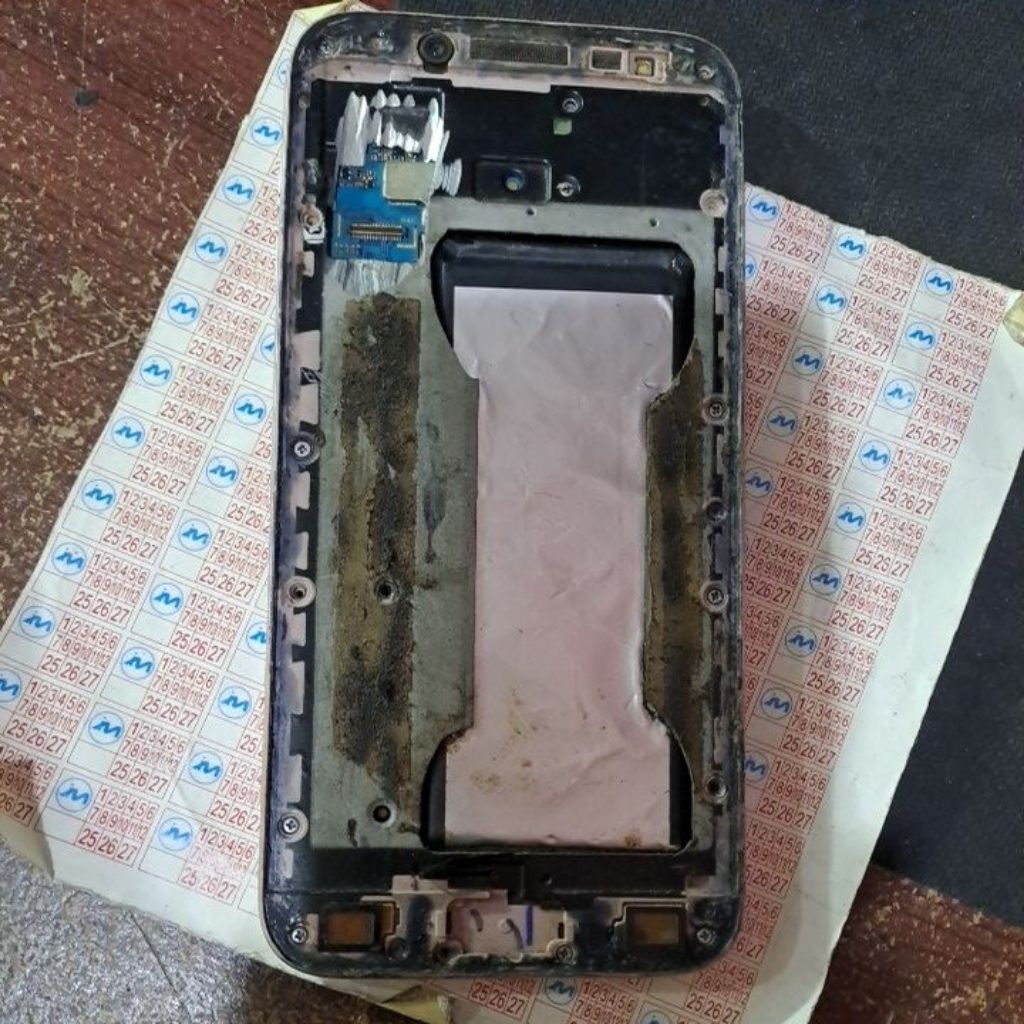 mesin samsung j7 pro hidup.