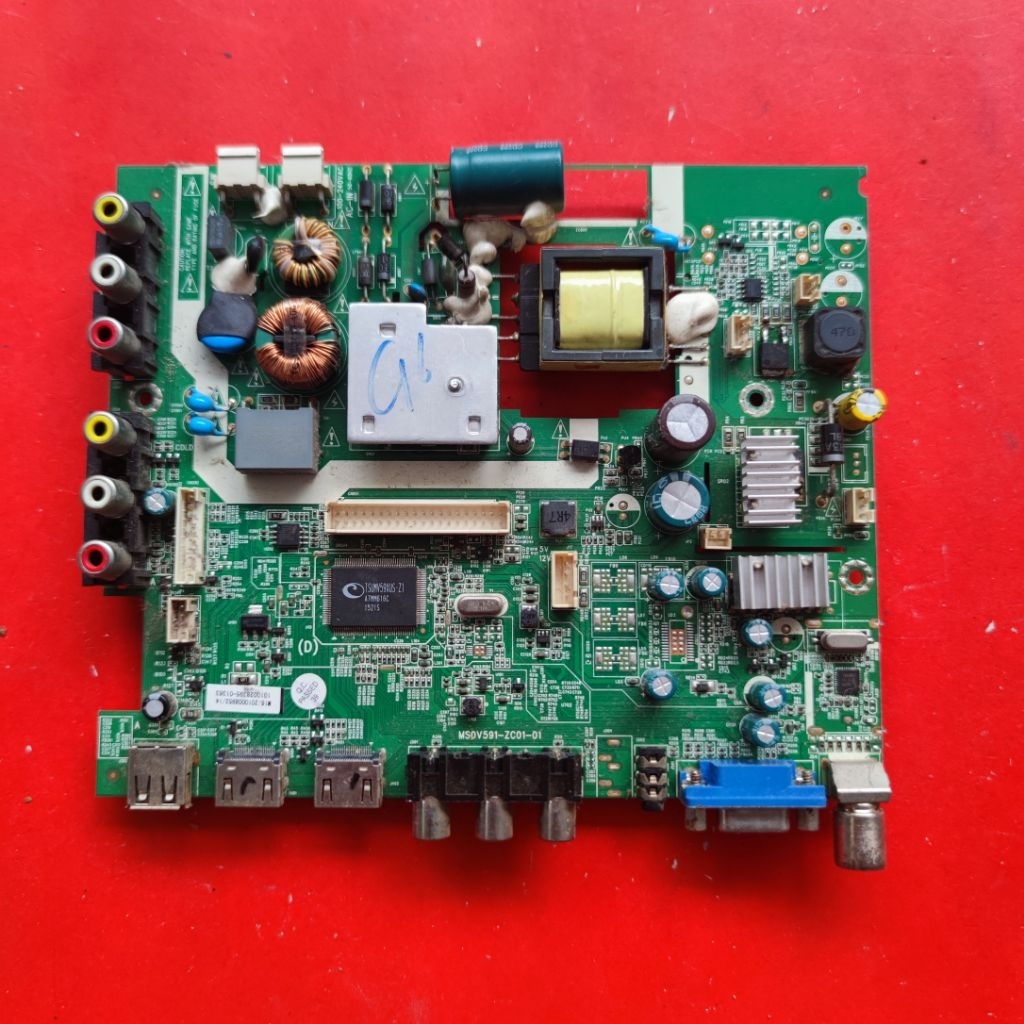 mb mobo mainboard module mesin tv Sanyo LE24S8000 LE 24S8000