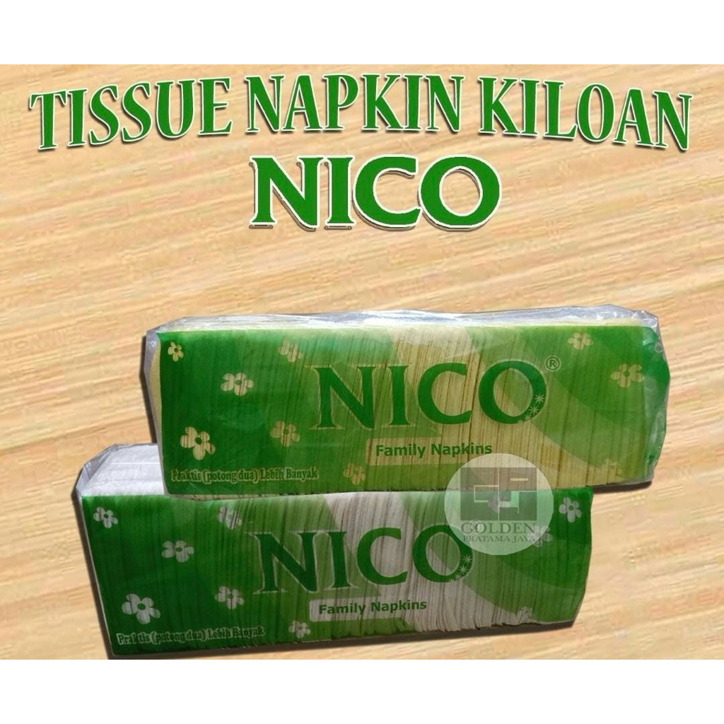 Tissue Napkin Kiloan | Tissue Makan Kiloan (berat +/- 400 gr)