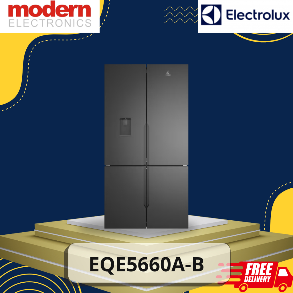 Kulkas 4 pintu  Electrolux  562L  EQE5660A-B