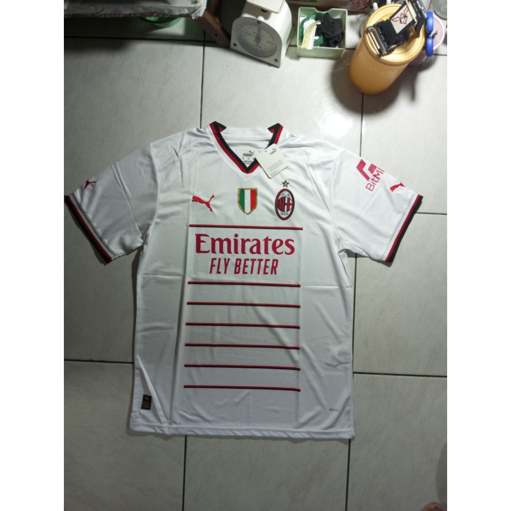JerseyAcMilanAwayXL 2022-2023ScudettoGO