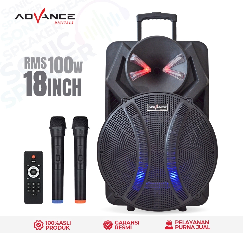 ADVANCE PROFESIONAL SPEAKER 18inch - (K-1812)