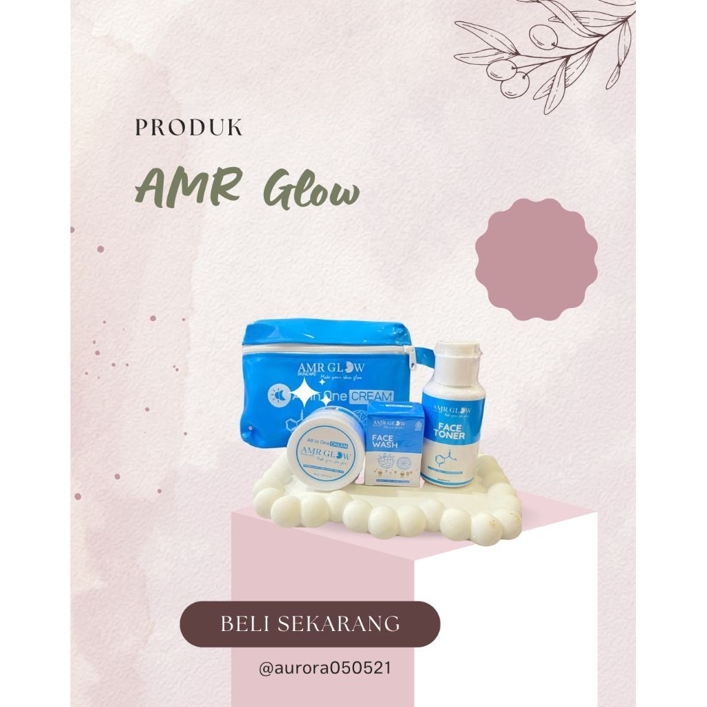 Amr glow skincare bpom