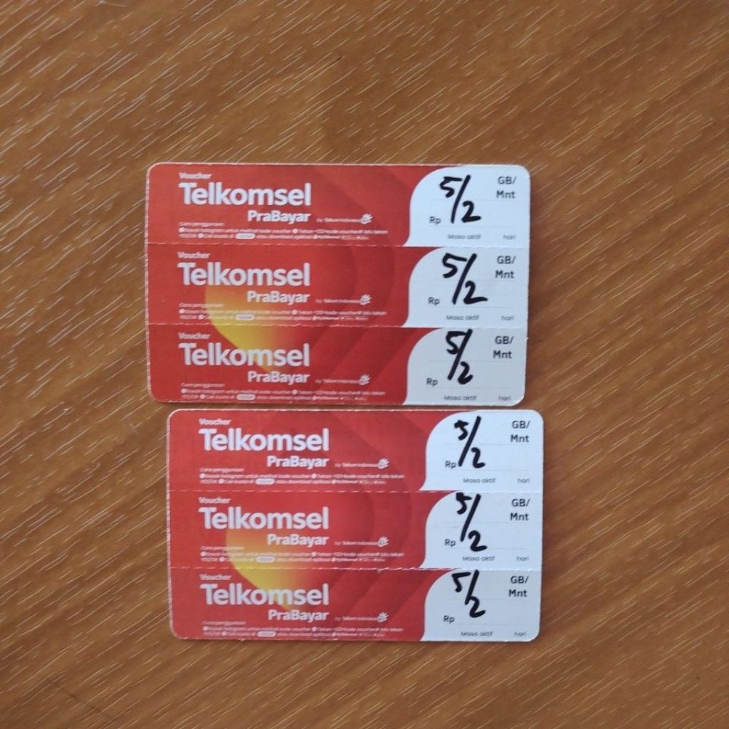 Voucher Telkomsel 5GB /2 Hari SUMBAGSEL