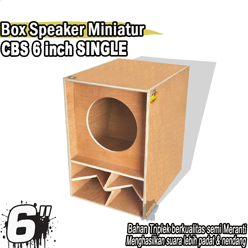 Box Speaker Miniatur CBS 6 INCH