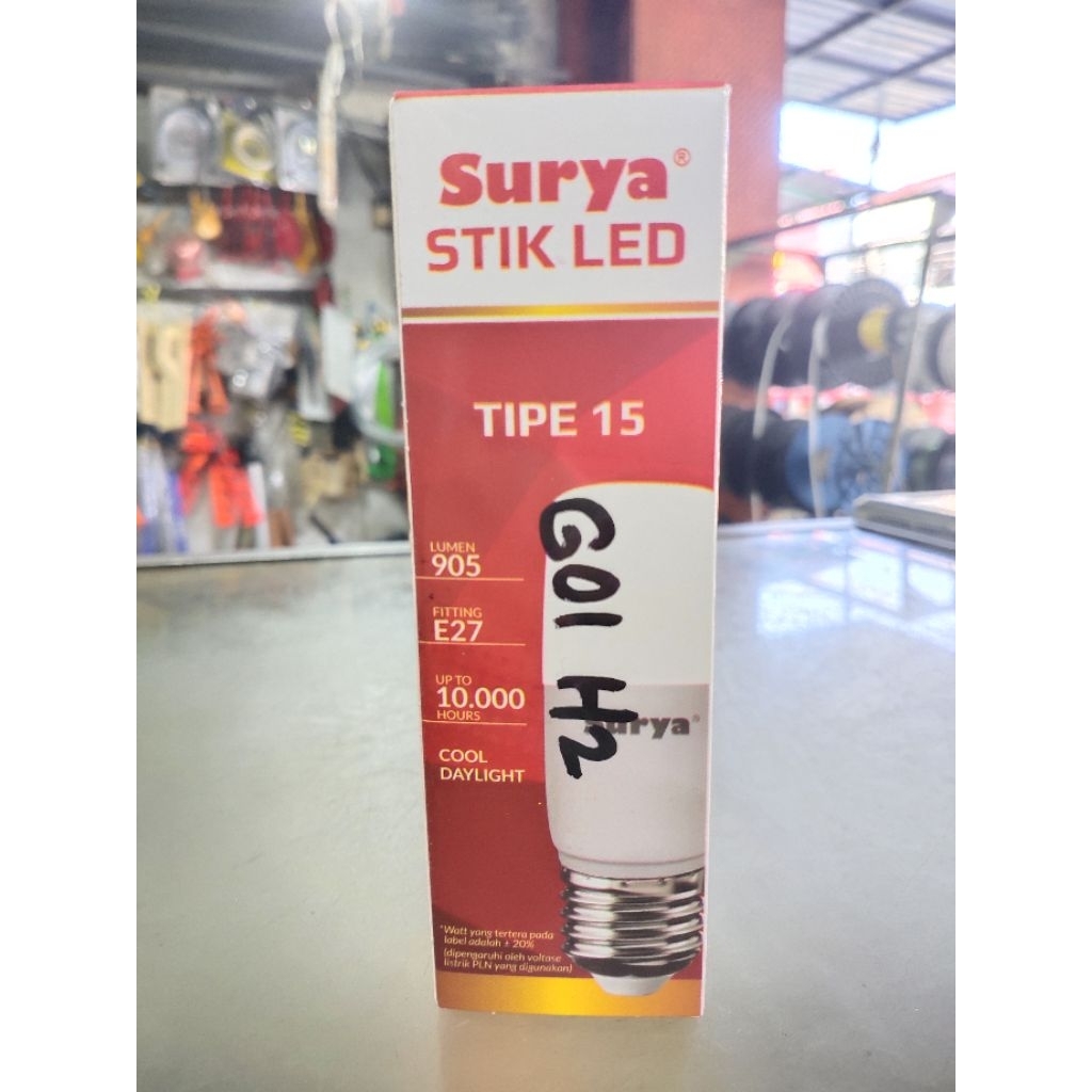 LAMPU STIK LED SURYA/BOHLAM STIK TIPE 15 WATT