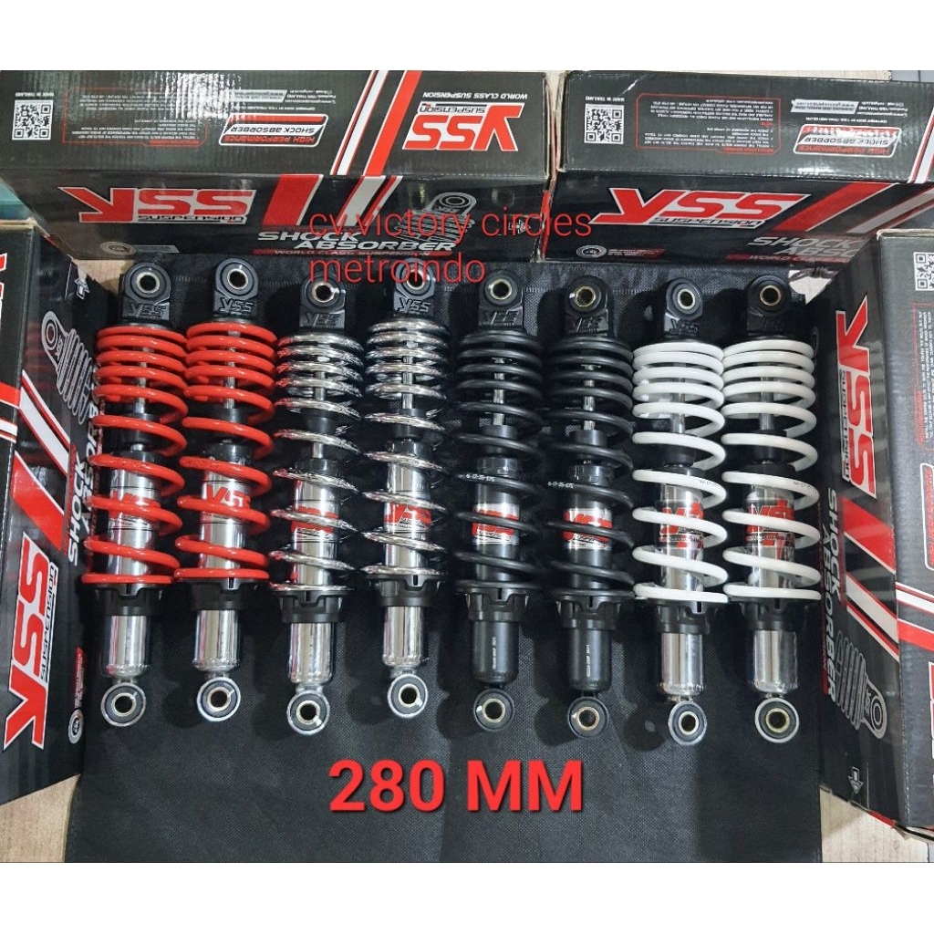 SHOCK BREKER YSS TOP PLUS TOP PRIMA 280 MM JUPITER Z . VEGA R . JUPITER NEW SHOCK YSS ORIGINAL