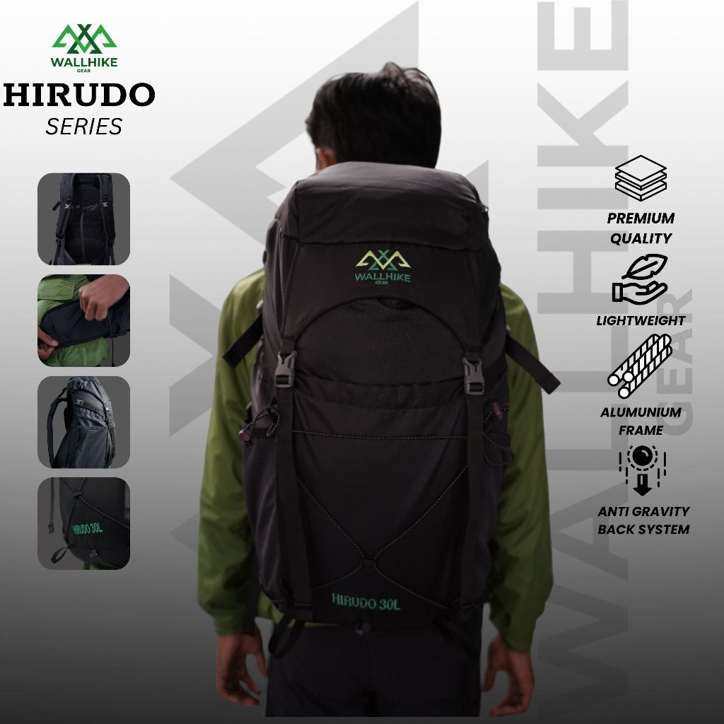 Carrier ultralight Hirudo series 30L / Tas Outdoor / Tas Hiking / C Ultralight