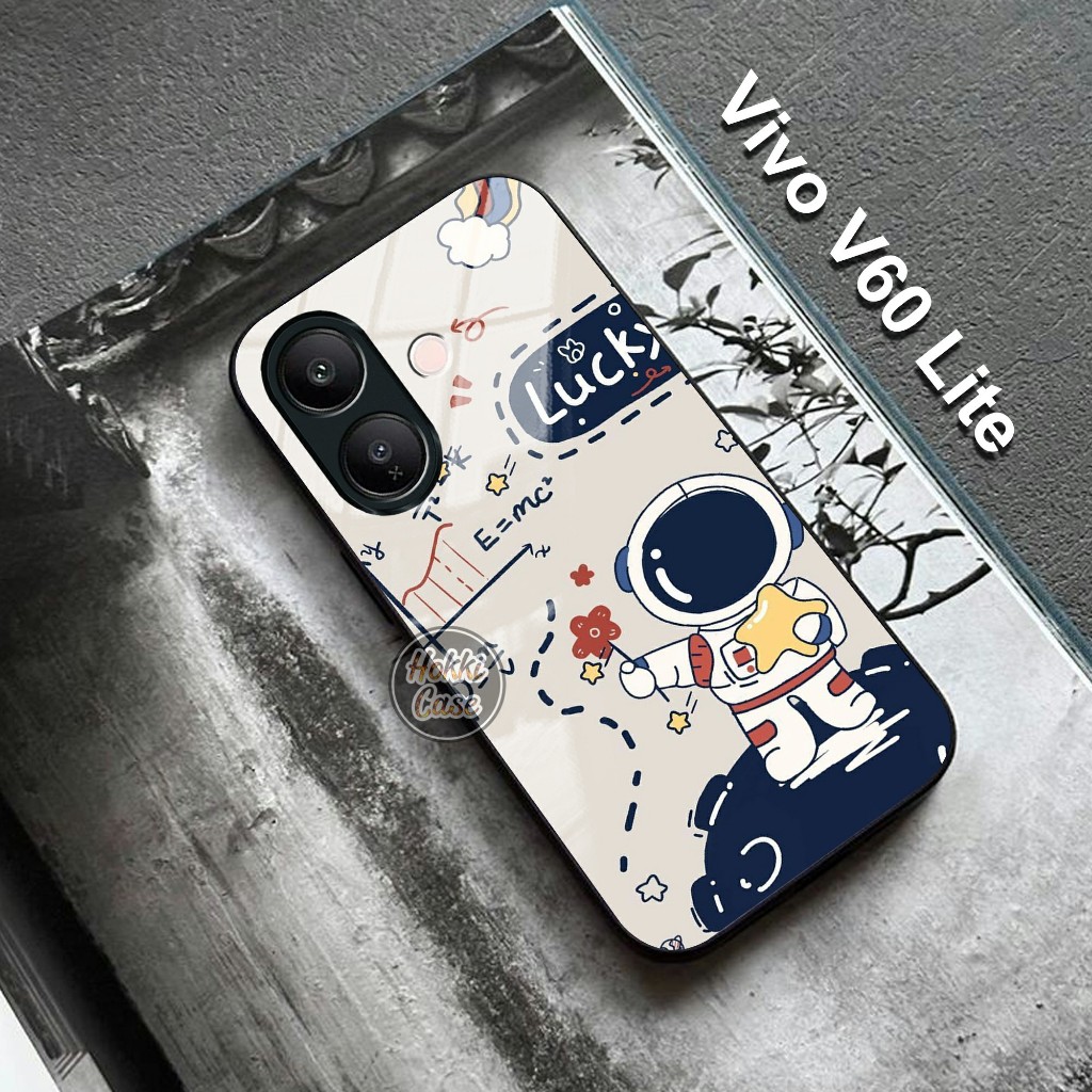 Case Vivo V60 Lite - Softcase Glass Vivo V60 Lite - Casing Hp Vivo V60 Lite 5G - Silicon For Vivo V6