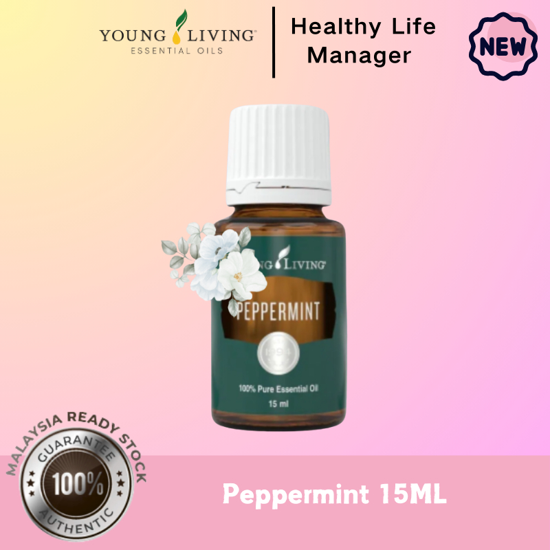 Fast delivery | YL Peppermint Essential Oil 15ml - Minyak esensial Mint Fresh & Pure - Bisa COD