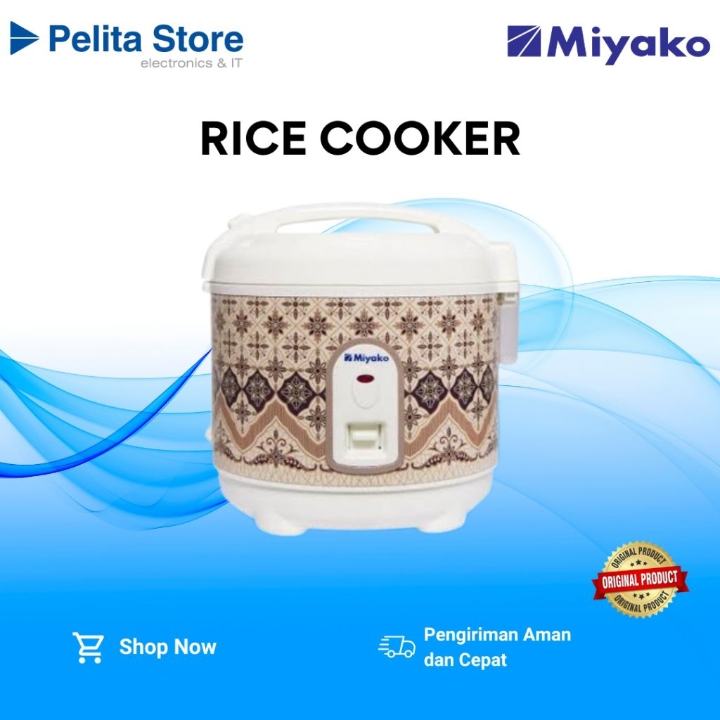 Miyako Rice Cooker Magic Com Penanak Nasi 0.5 Liter