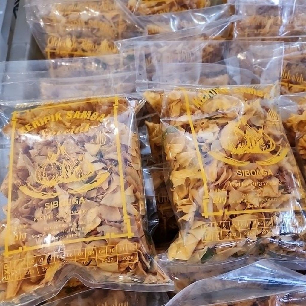 Cap Tiga Bawang Keripik Sibolga Original