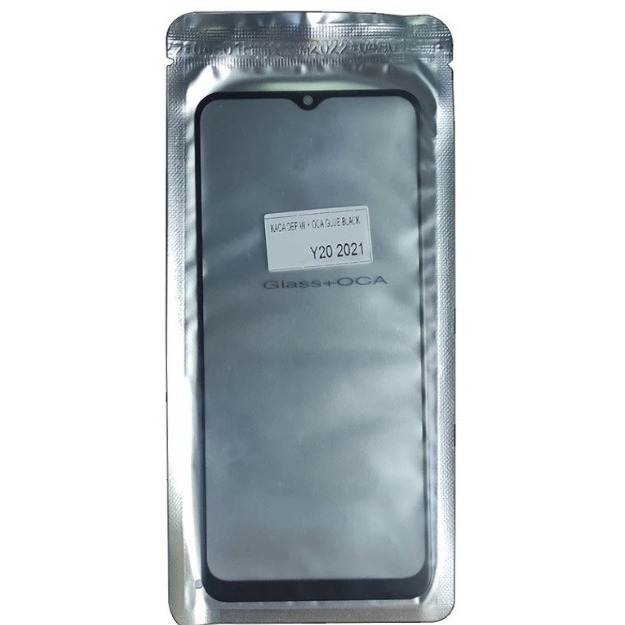 Kaca Lcd + Oca VIVO Y20 / Y12S / Y20i / Y20S / Y21 2021 ORIGINAL - Kaca Depan Touchscreen Glass Oca 