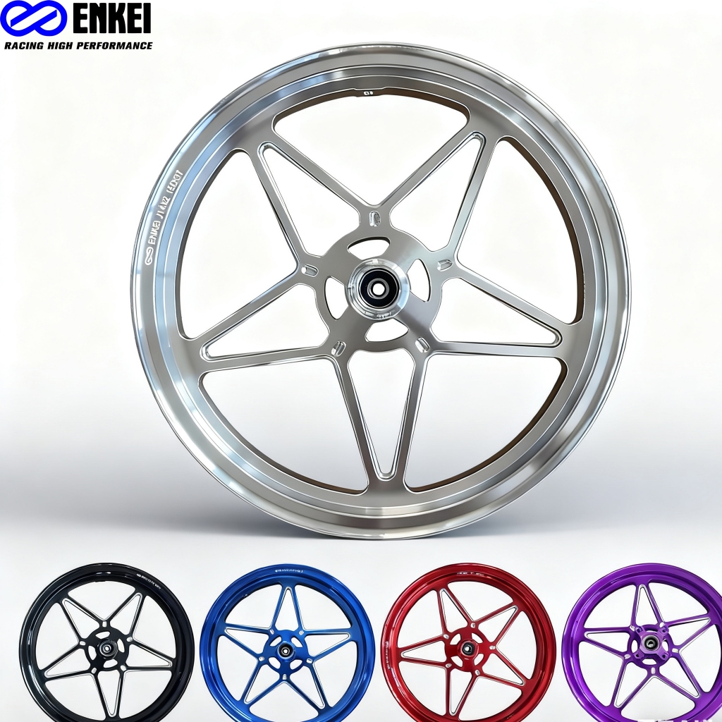 ENKEI Velg Set Racing Pelek ORION CNC Ring 14  Beat Mio Vario 125 150