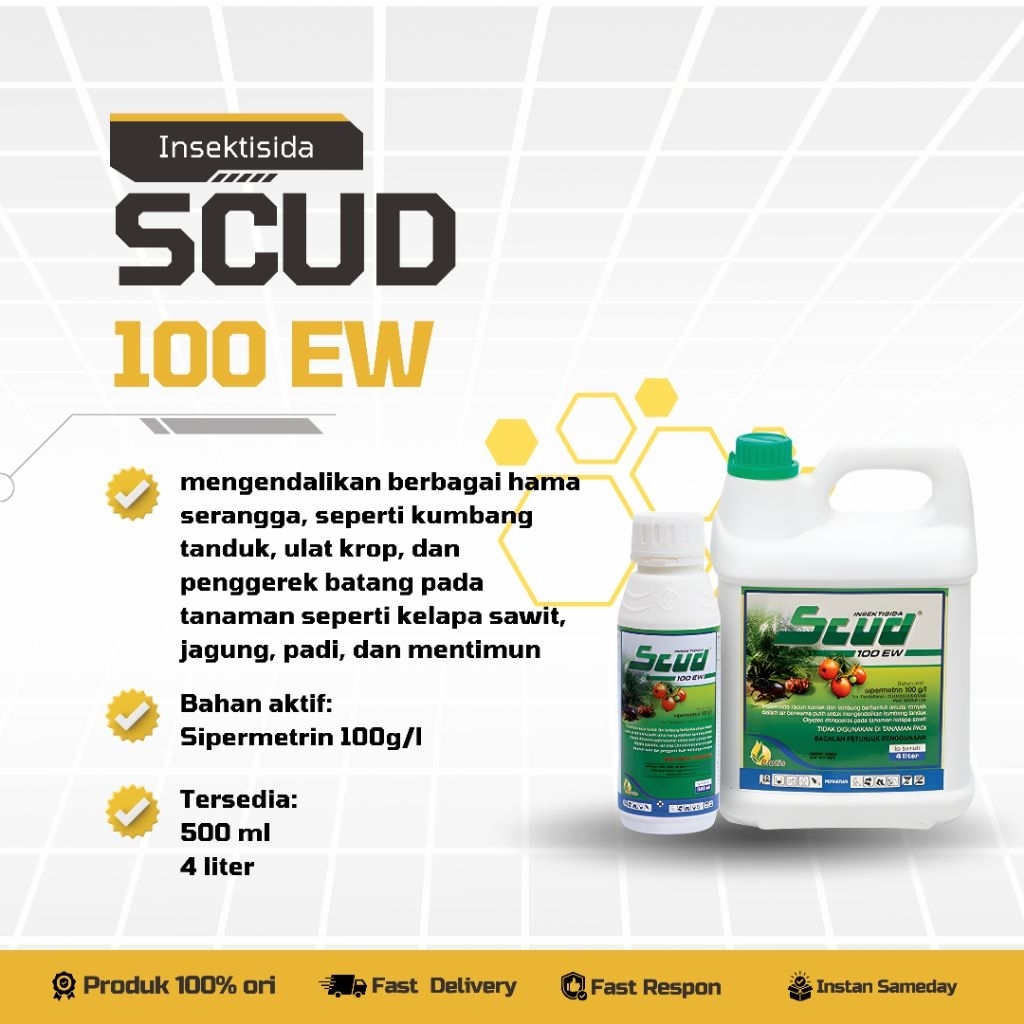 INSEKTISIDA SCUD 100 EW 500 ml