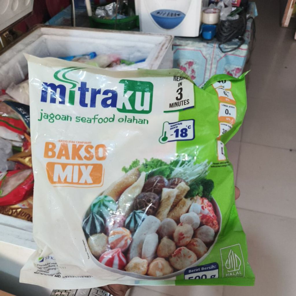 bakso mix 500 gram // seafood olahan frozen mitraku